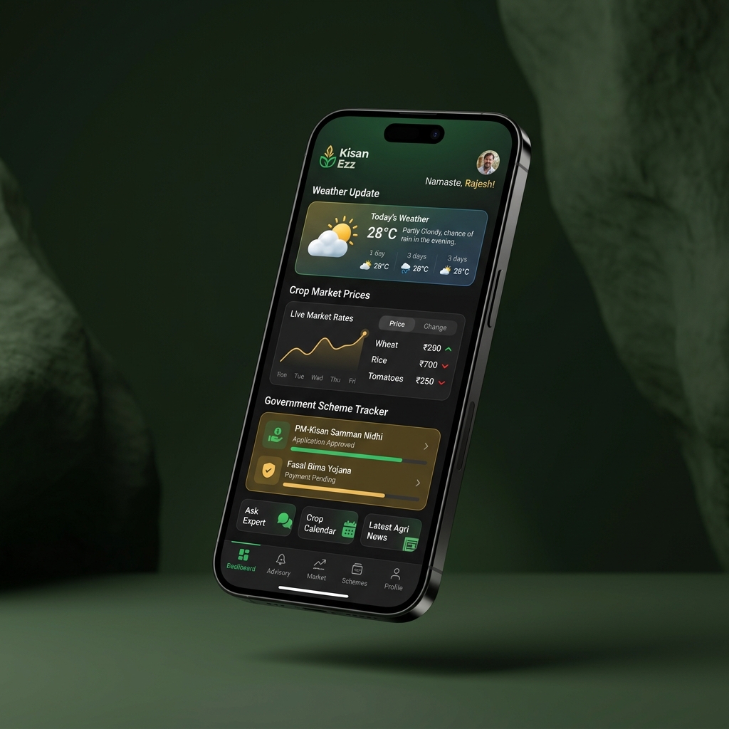 Kisan Ezz Premium Smartphone Mockup
