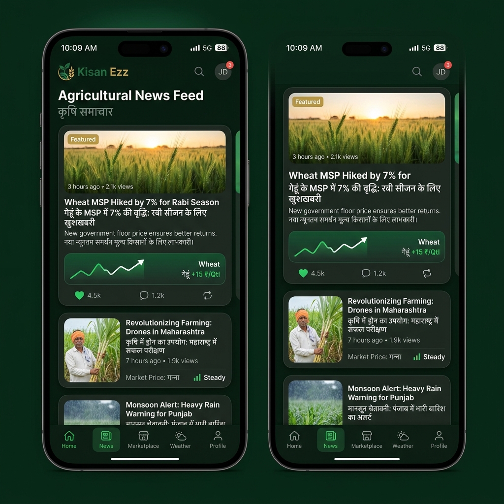Agri News App Screenshot